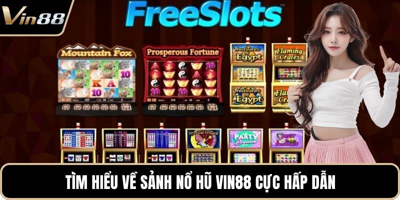 Tìm hiểu về sảnh nổ hũ VIN88 cực hấp dẫn